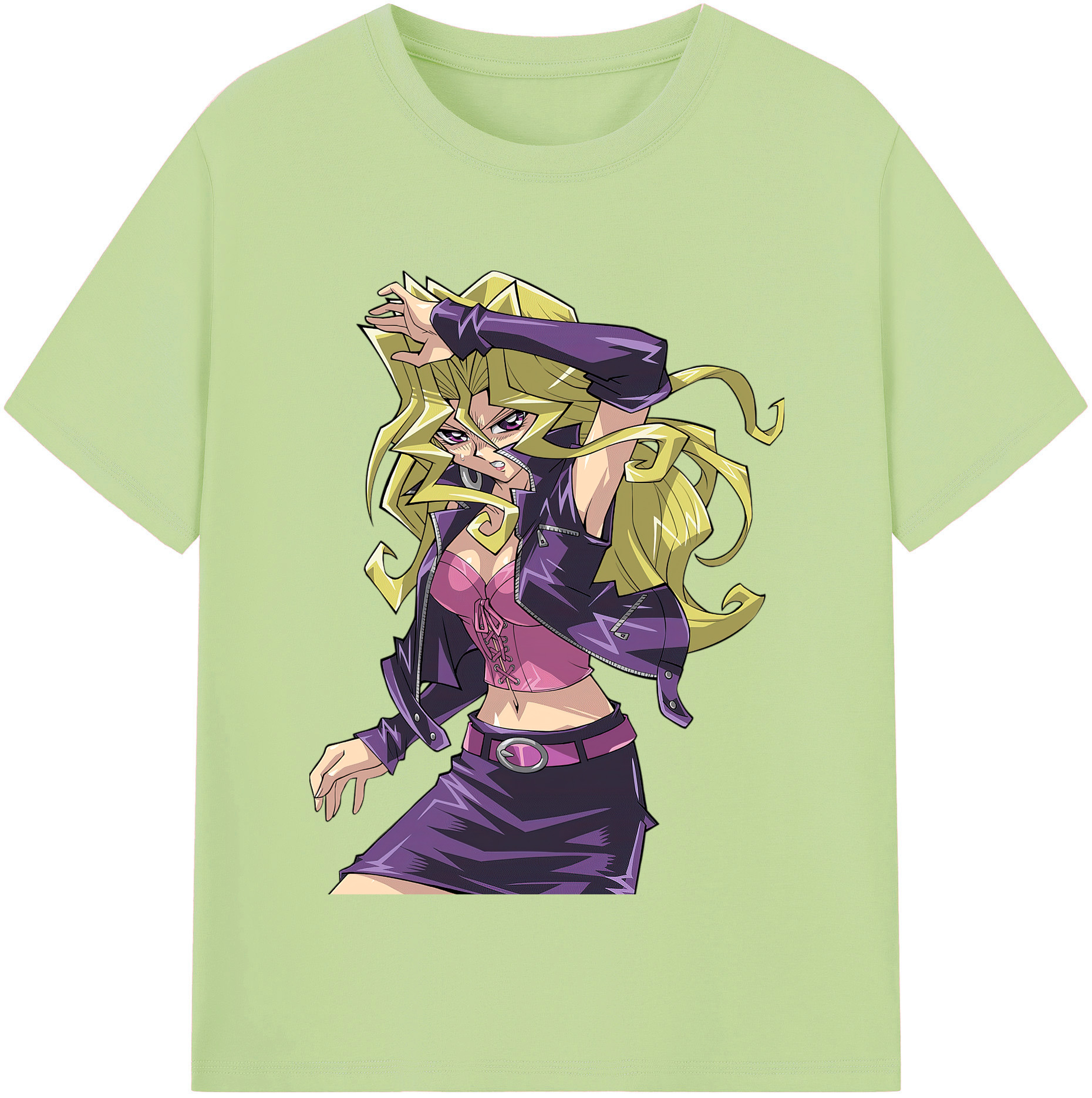 （画像用） 遊☆戯☆王 Yu-Gi-Oh! 綿100％半袖Tシャツ（フロントプリント）